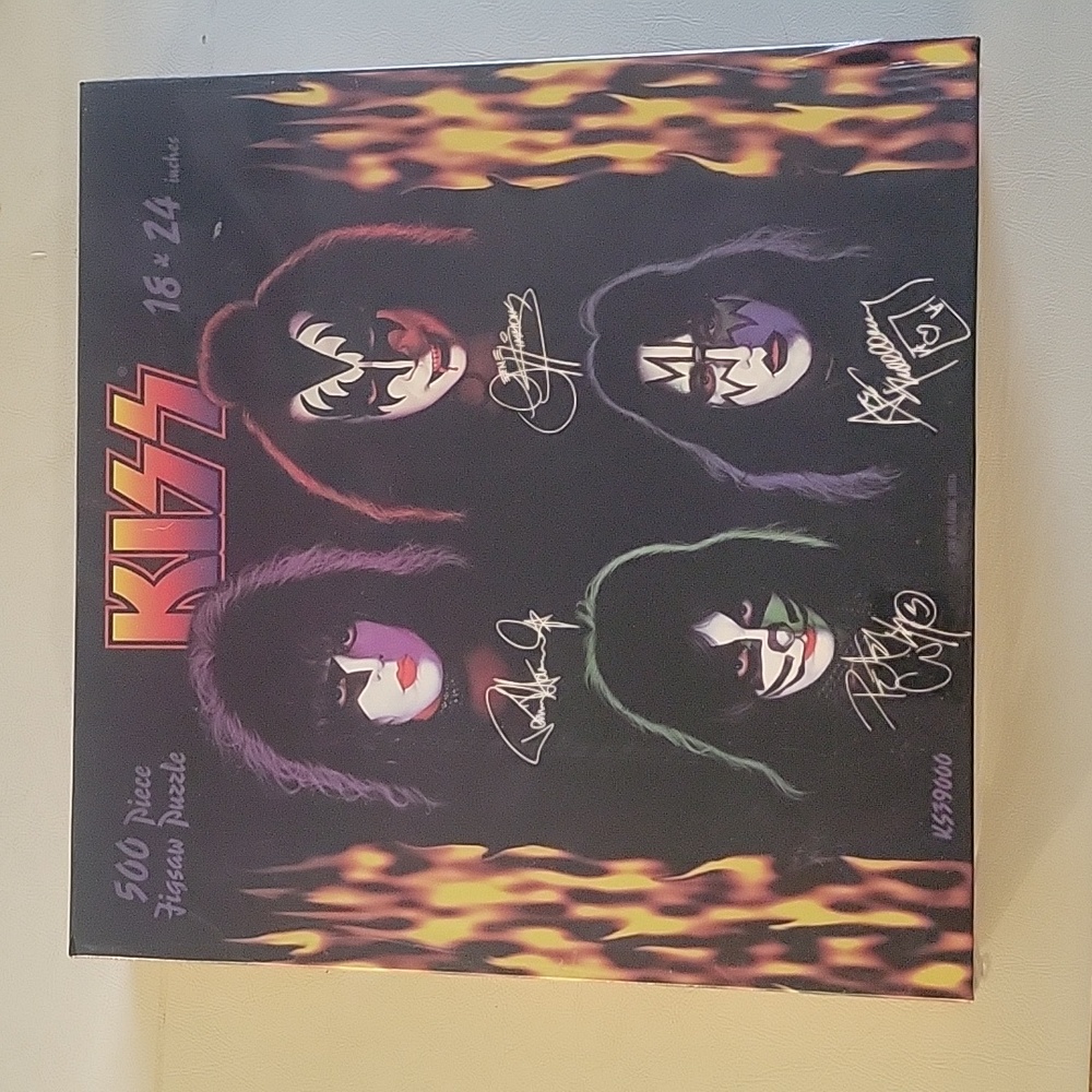 Kiss Solo Faces Puzzle (Sealed)